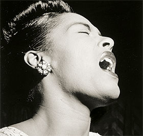 Billie Holiday © 1979 William P. Gottlieb -www.jazzphotos.com